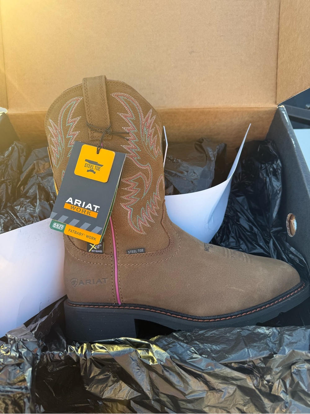 Women’s Ariat Krista Metguard Western Steel Toe Boot